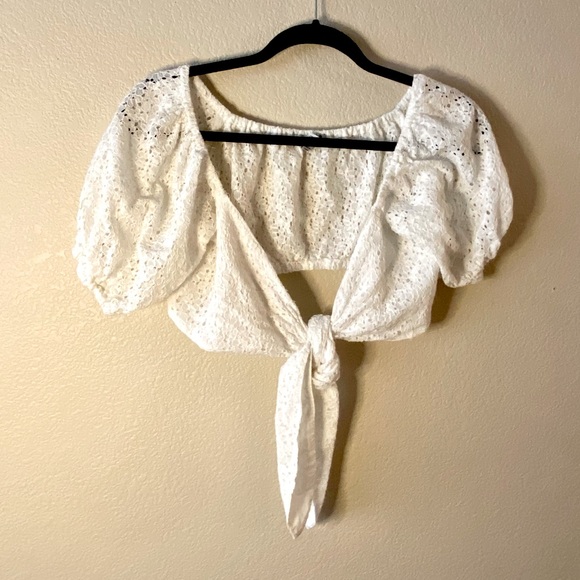 Fashion Nova Tops - Laced Crop-Top